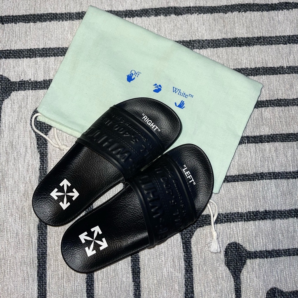 Off-White Black Slide
